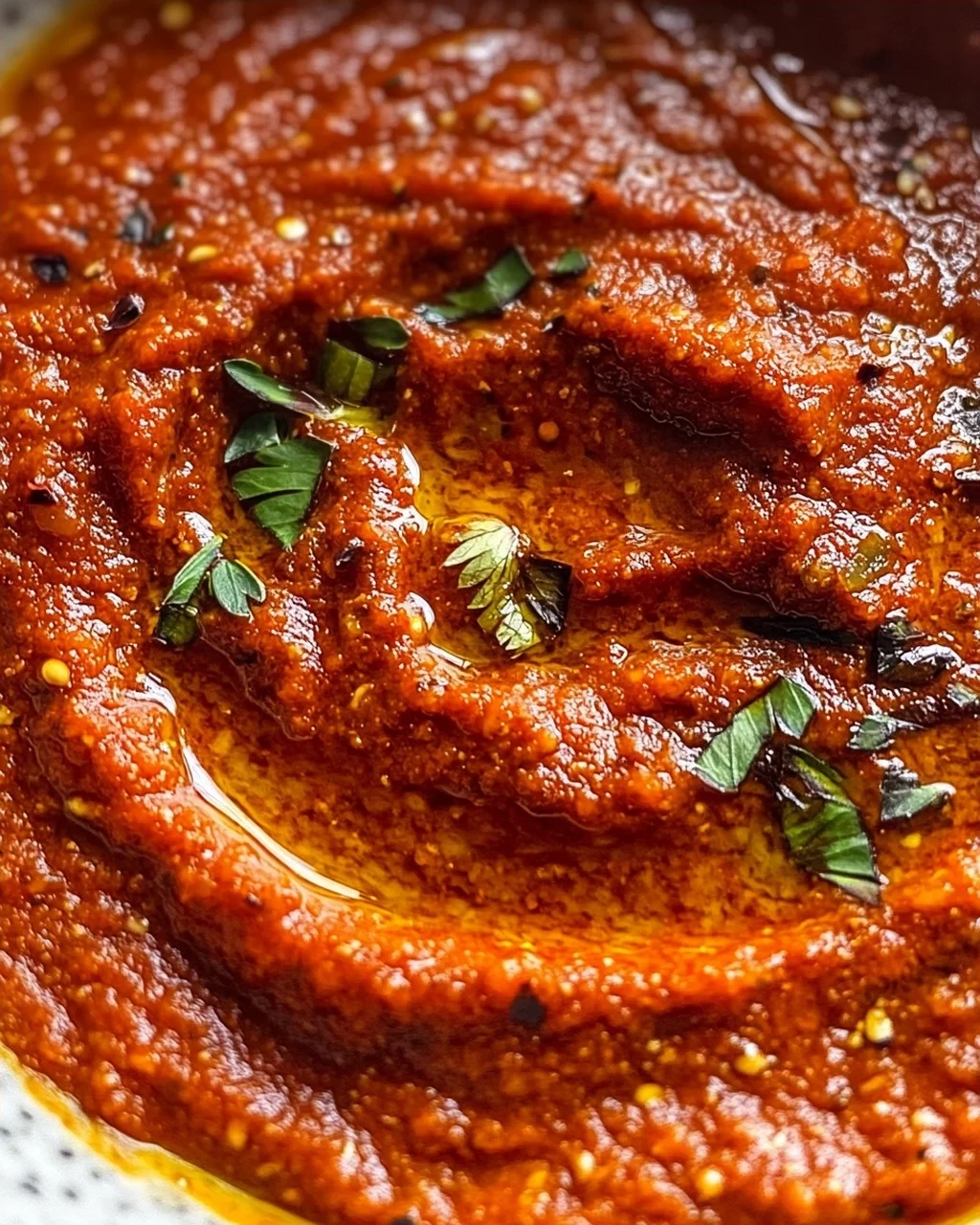 Authentische Marokkanische Harissa Sauce – Scharf & Aromatisch