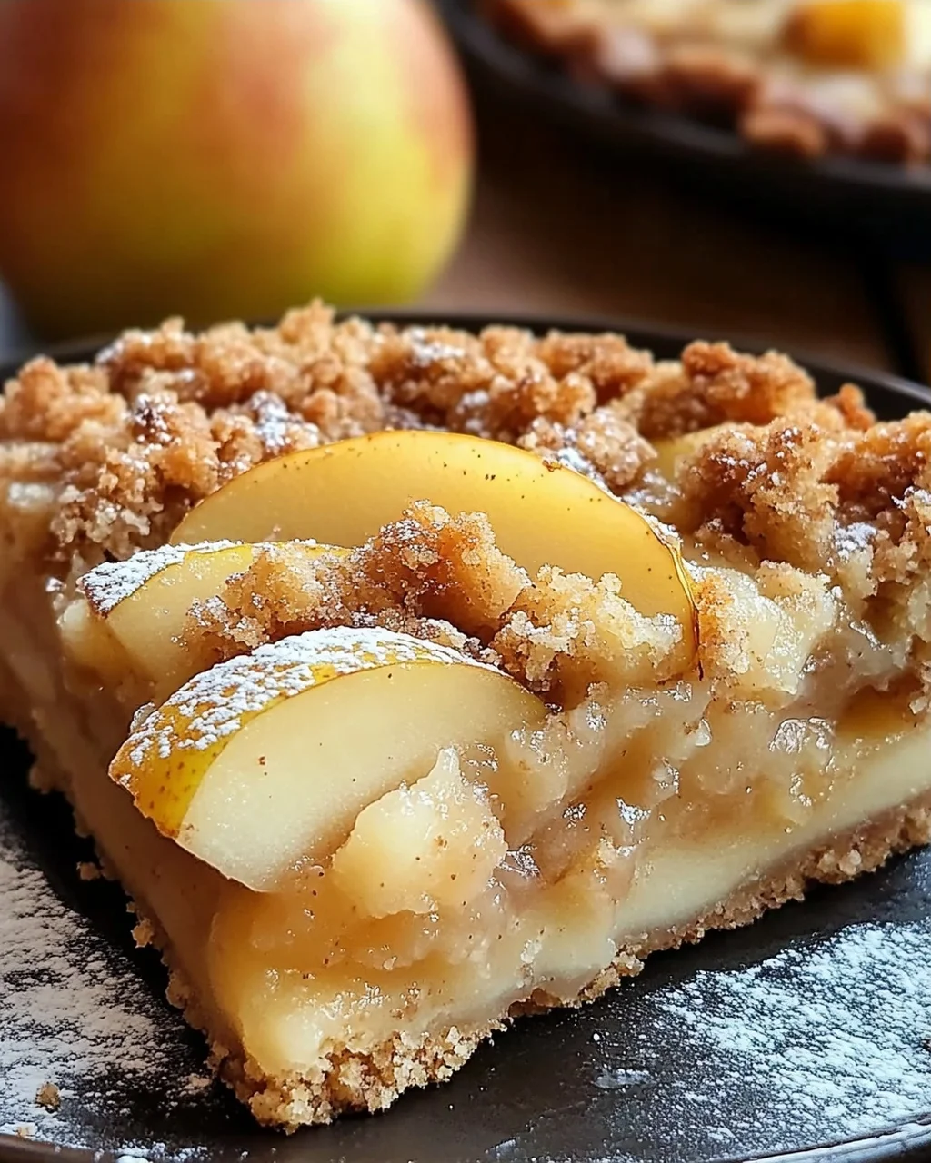 Birnenkuchen mit Streusel