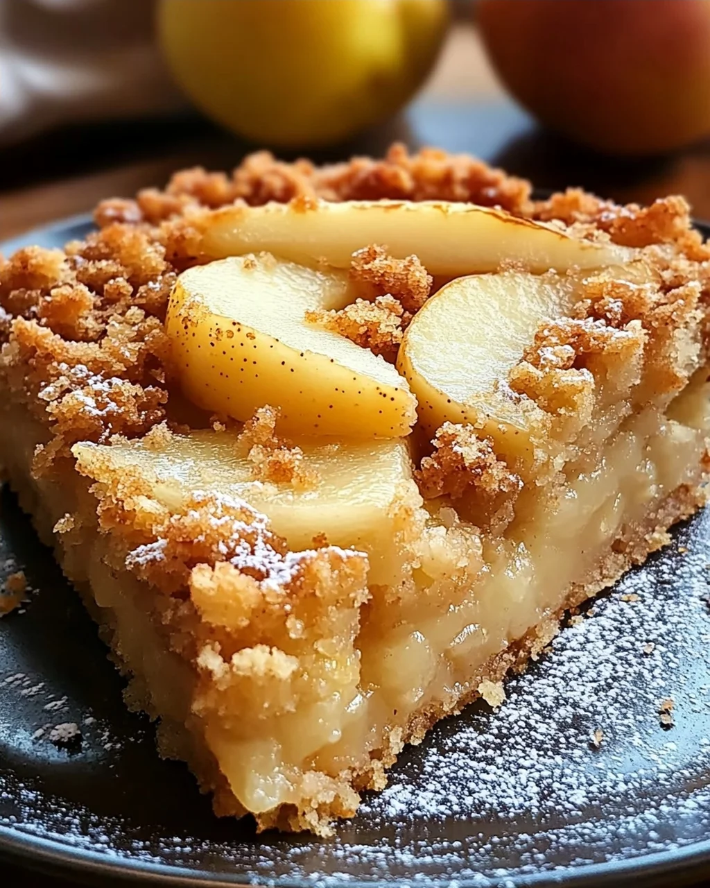 Birnenkuchen mit Streusel
