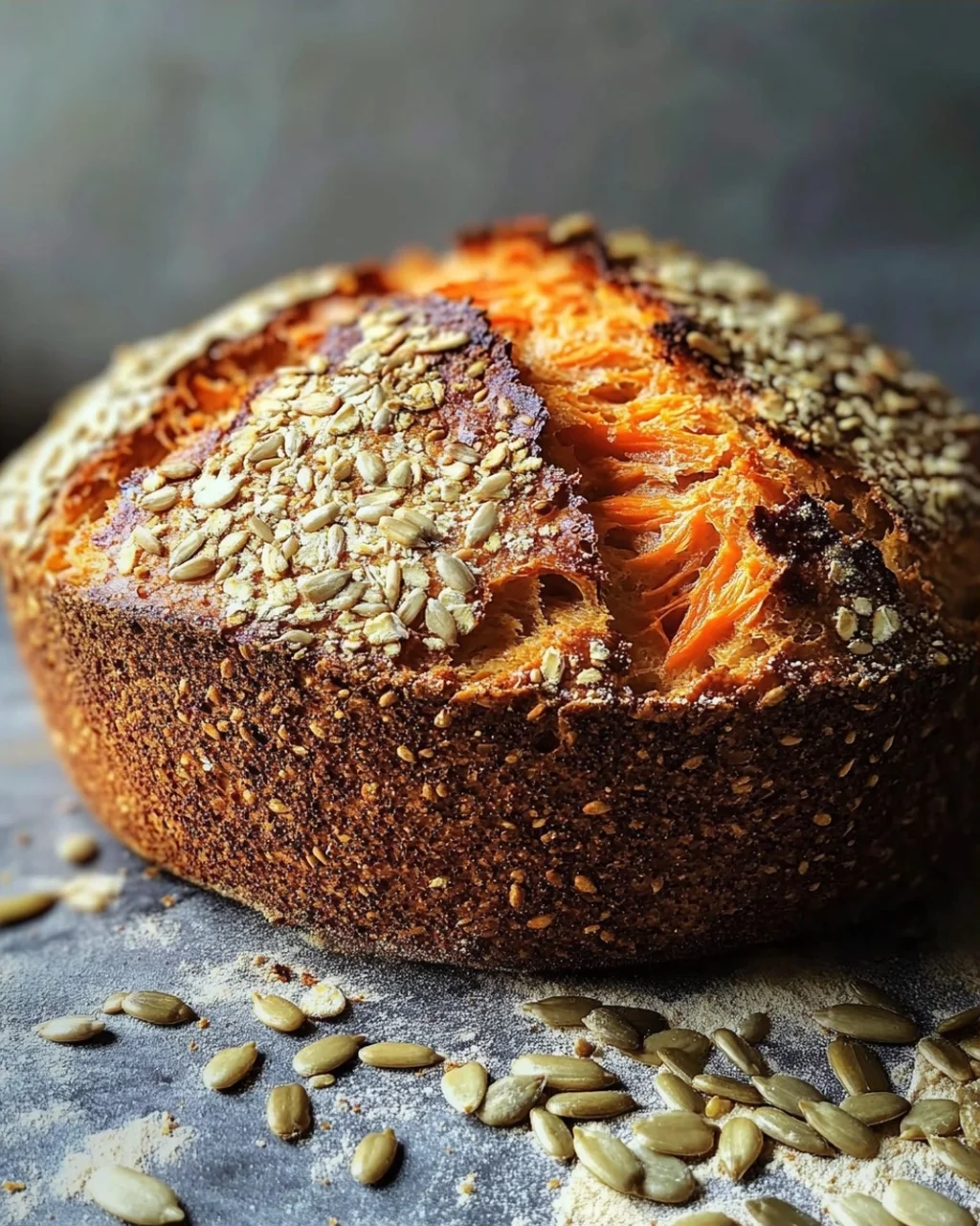 Dinkel Joghurt Brot mit Möhren - Rübli-Brot