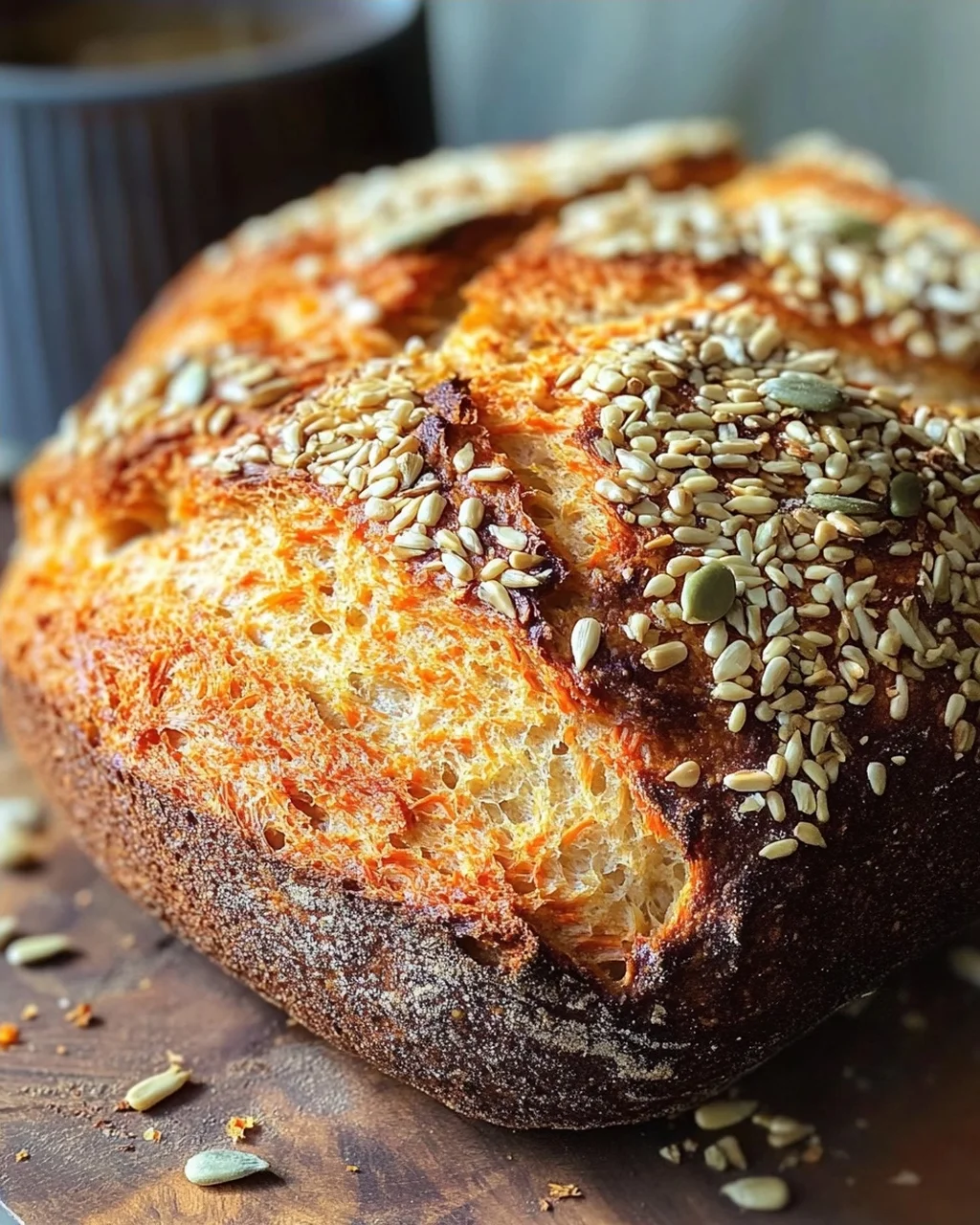 Dinkel Joghurt Brot mit Möhren - Rübli-Brot