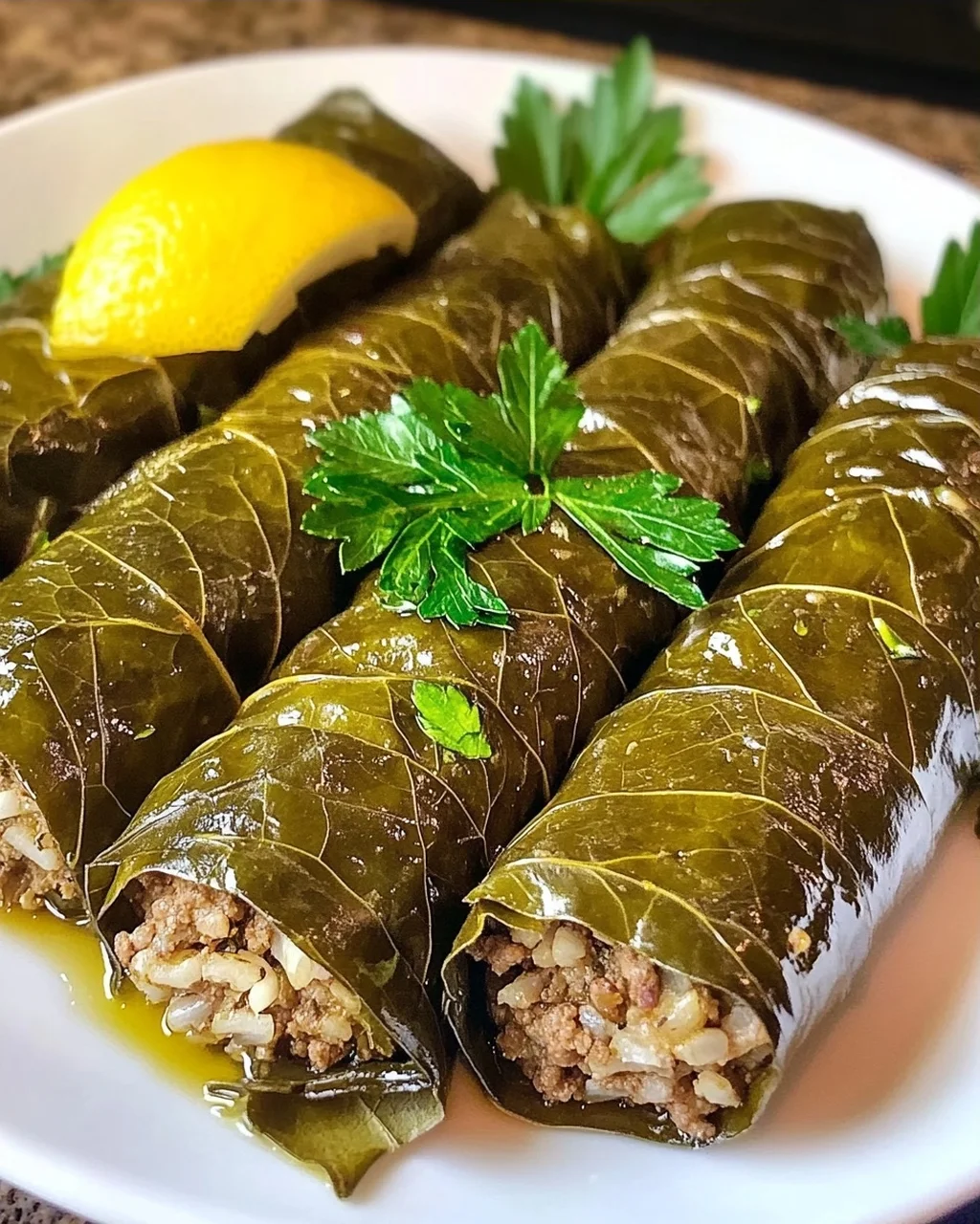 Dolmades: Einfache gefüllte Weinblätter aus Griechenland