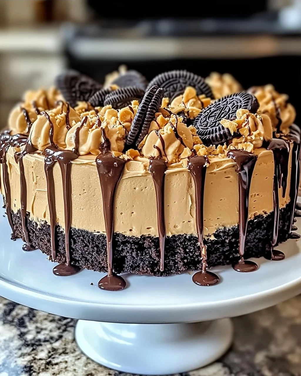 Einfache Erdnussbutter-Torte im Nu zaubern