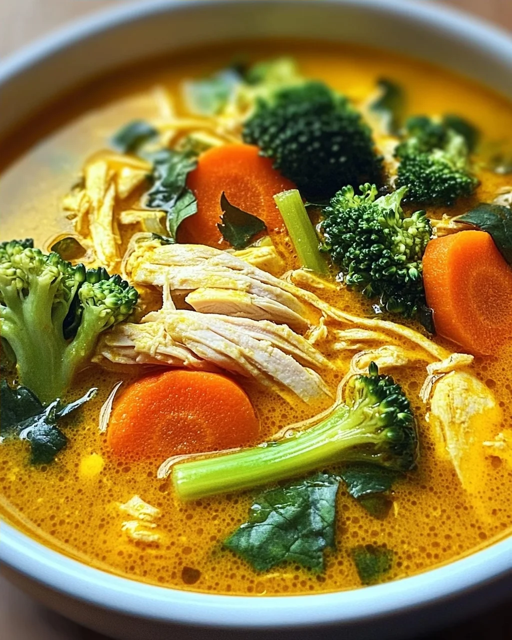 Entzündungshemmende Kurkuma-Hühnersuppe