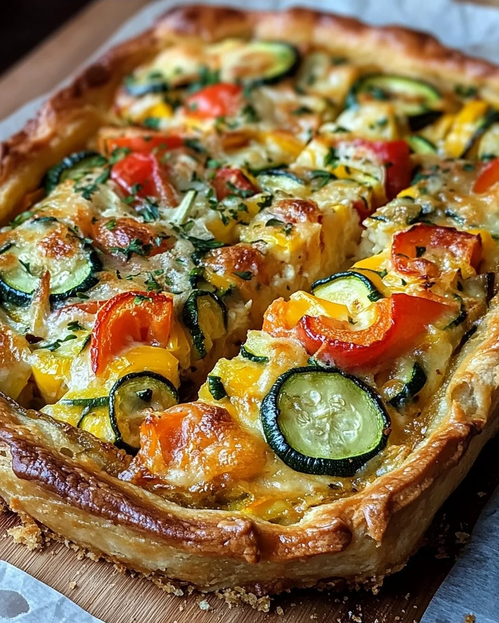 Gemüsekuchen vom Blech