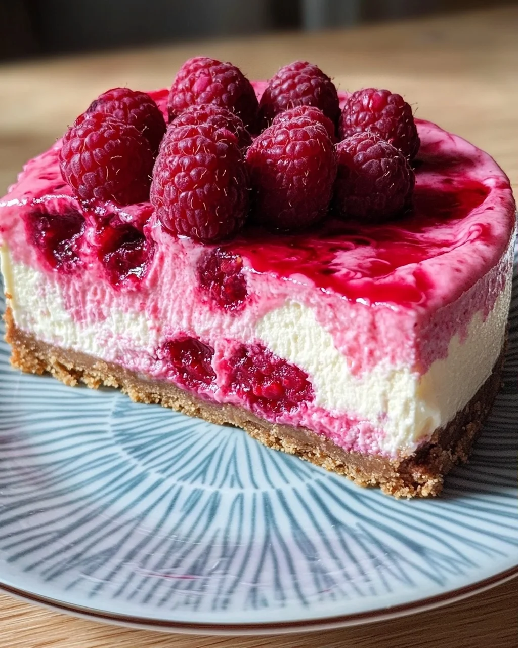 Himbeer Schmand Cheesecake