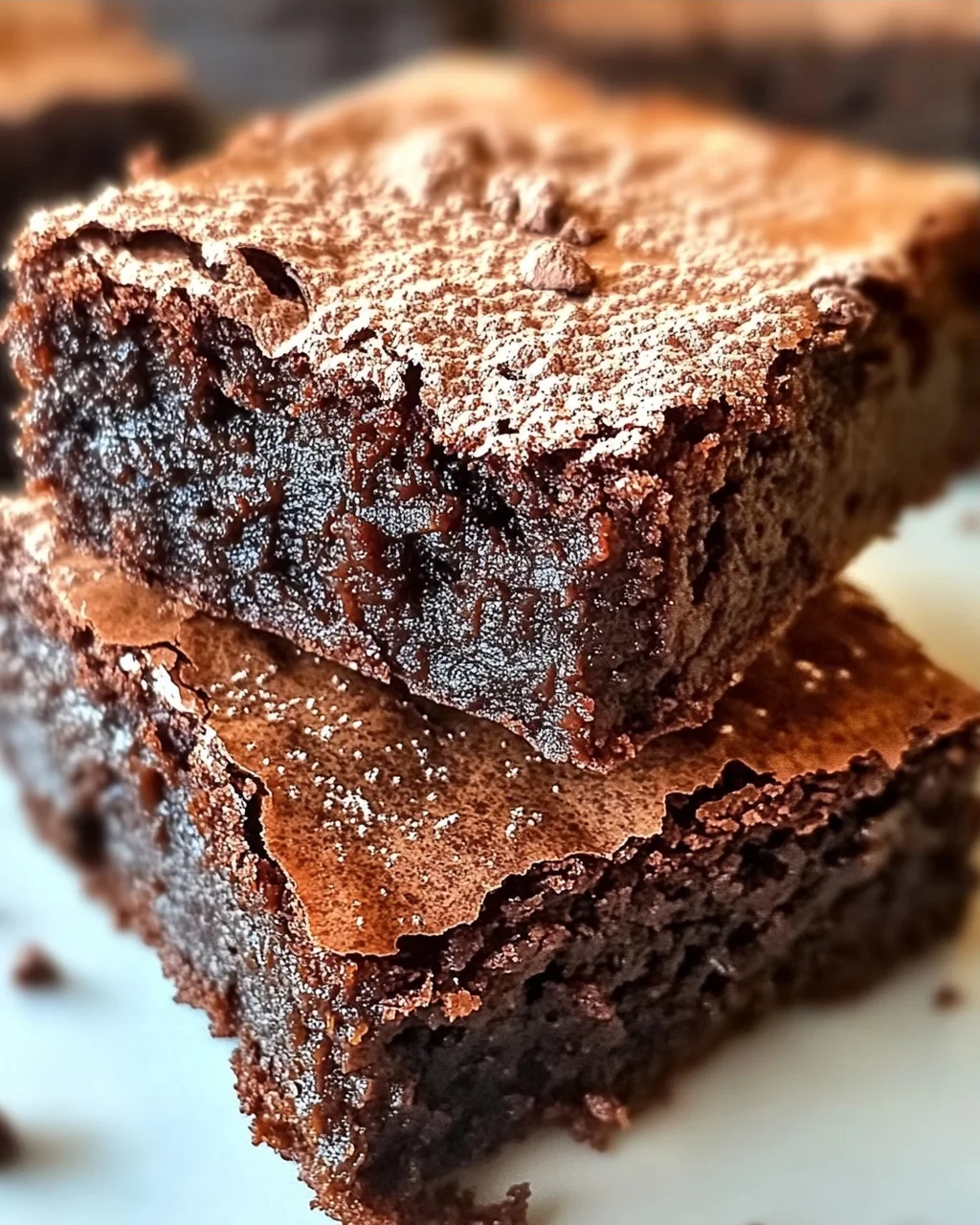 Hüttenkäse Protein Brownies für gesunde Naschkatzen