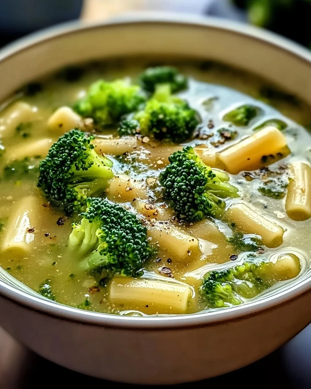 Italienische Brokkolisuppe für gemütliche Abende