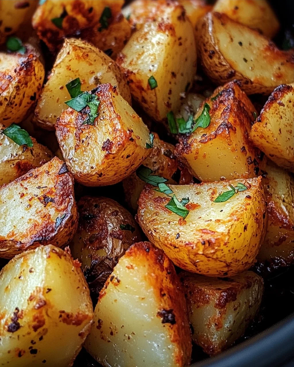 Kartoffeln aus der Heißluftfritteuse
