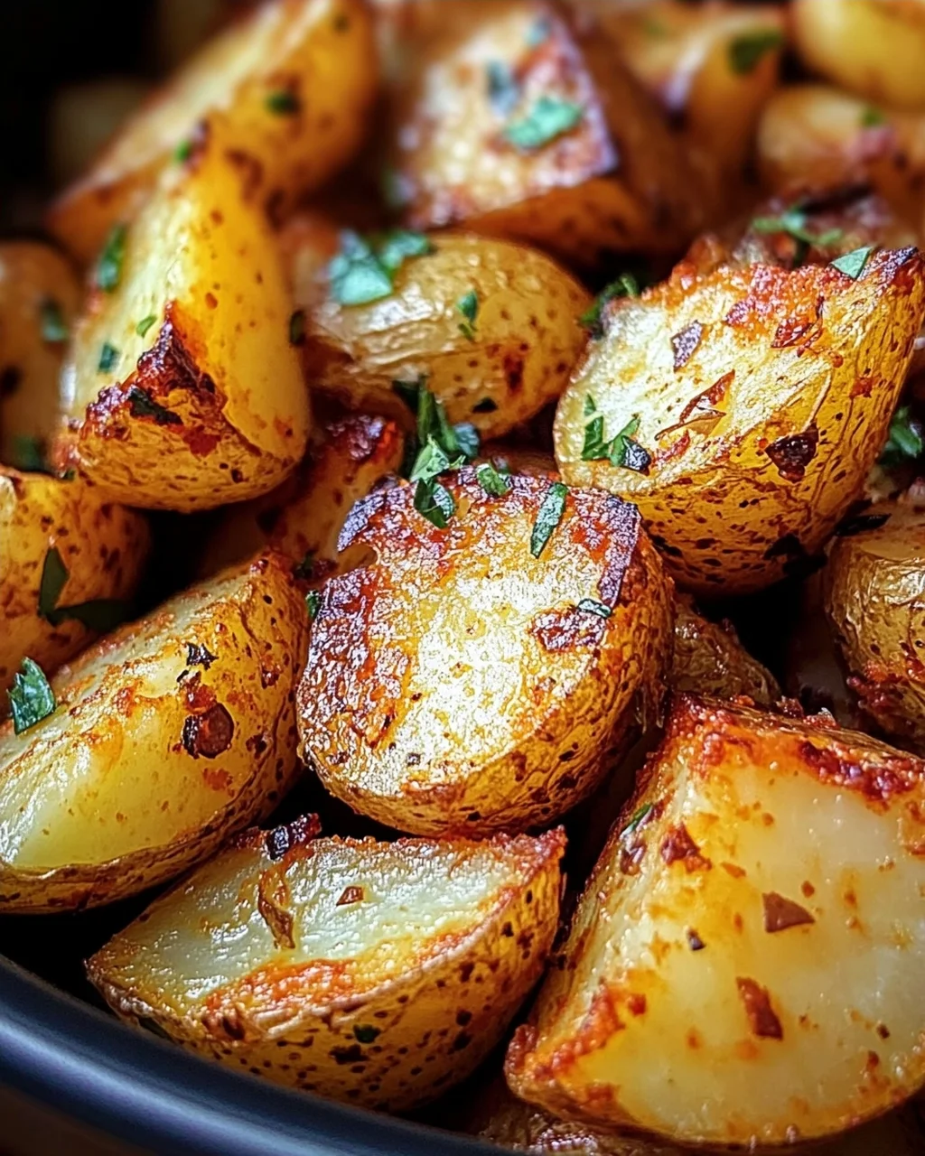 Kartoffeln aus der Heißluftfritteuse