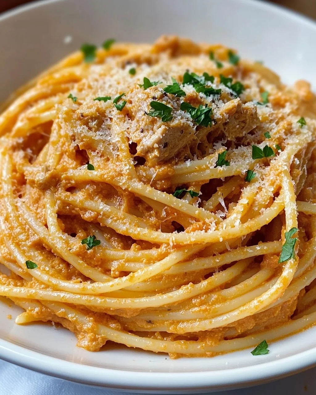 Leckere Pasta mit Thunfisch Sauce – Schnell und einfach!