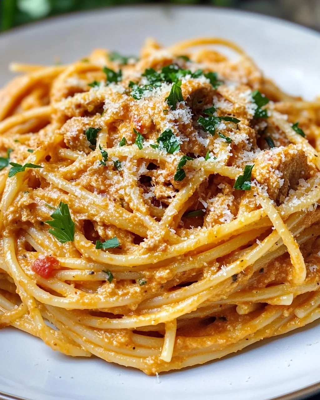 Leckere Pasta mit Thunfisch Sauce – Schnell und einfach!