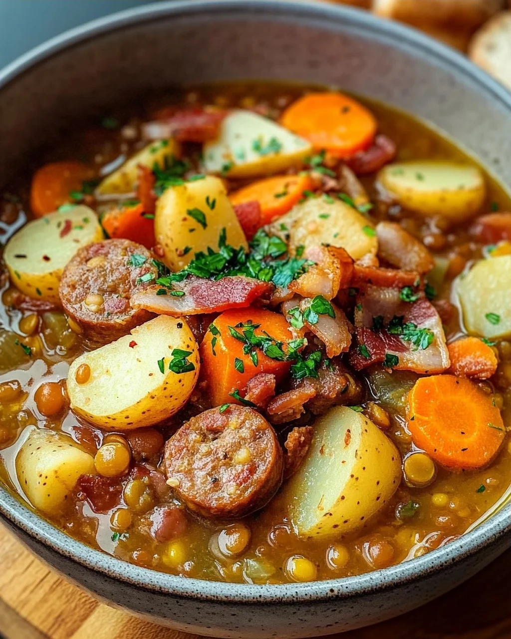 Linsensuppe Rezept klassisch