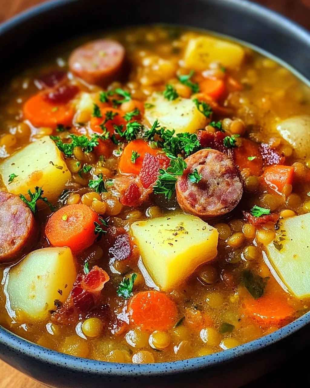 Linsensuppe Rezept klassisch