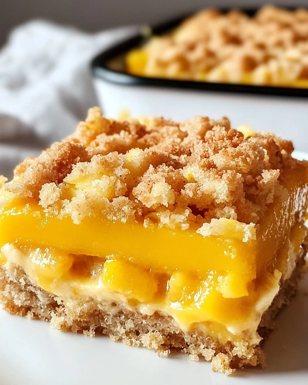 Mango-Streuselkuchen: Der perfekte Sommerschmaus