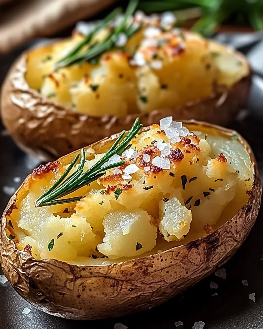 Ofenkartoffel aus der Heißluftfritteuse
