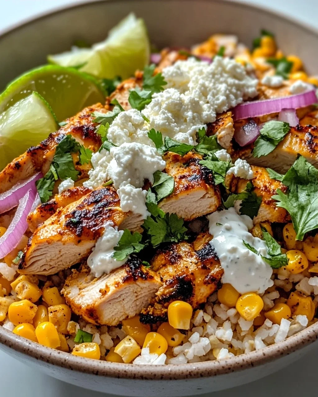 Tasty Street Corn Chicken Bowl