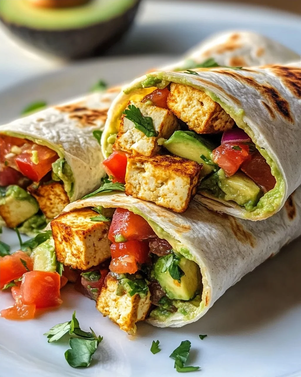 Tofu Wraps mit Avocado & Salsa – Frisch, Leicht & Lecker!