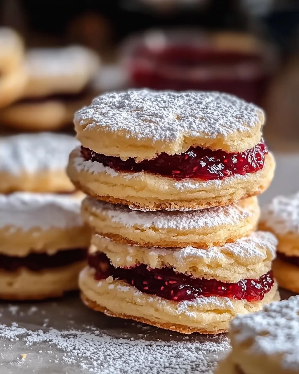 Wiener Plätzchen Rezept, die zergehen auf der Zunge