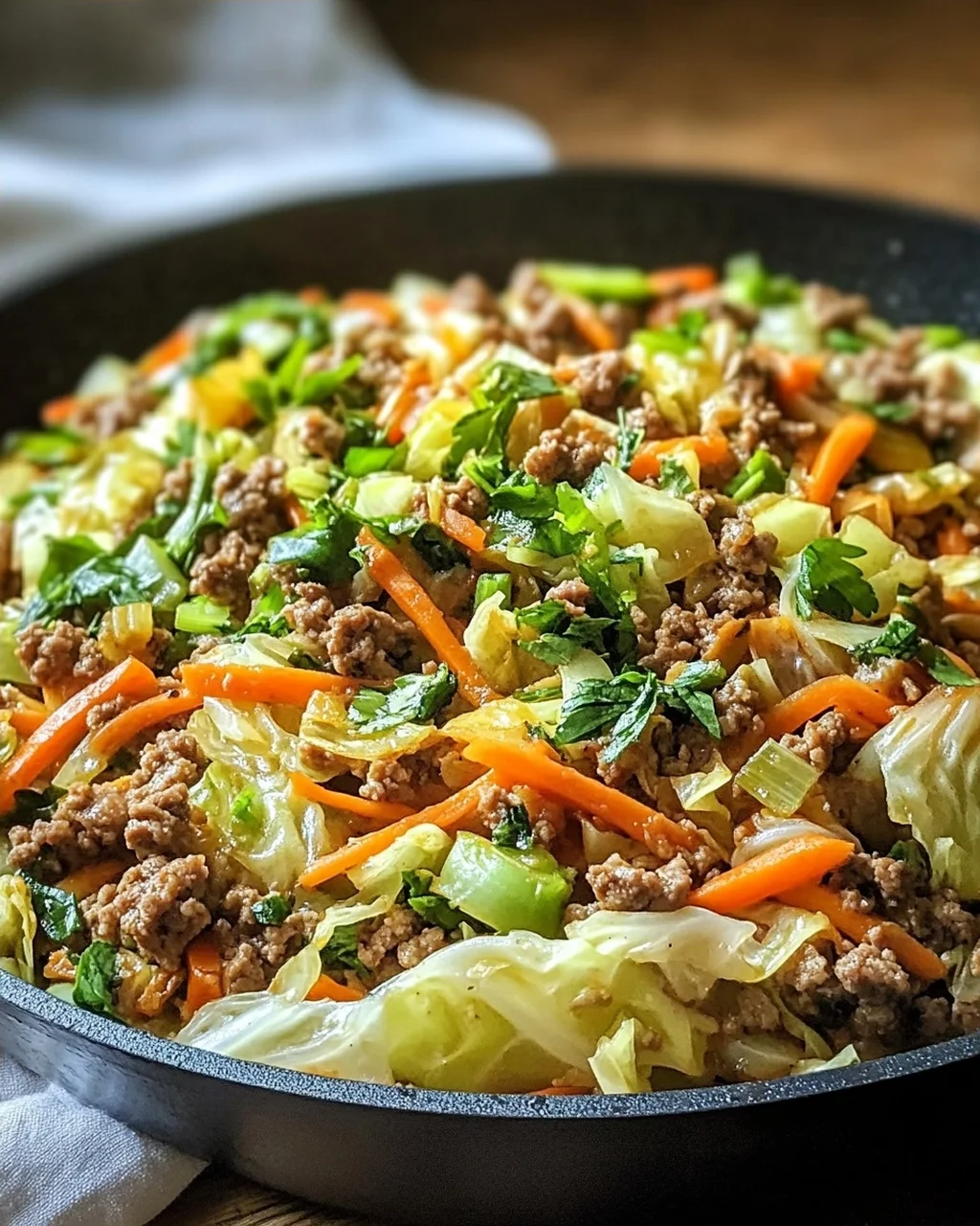 Würzige Chinakohl Rinderhack Pfanne – Einfach und Lecker!