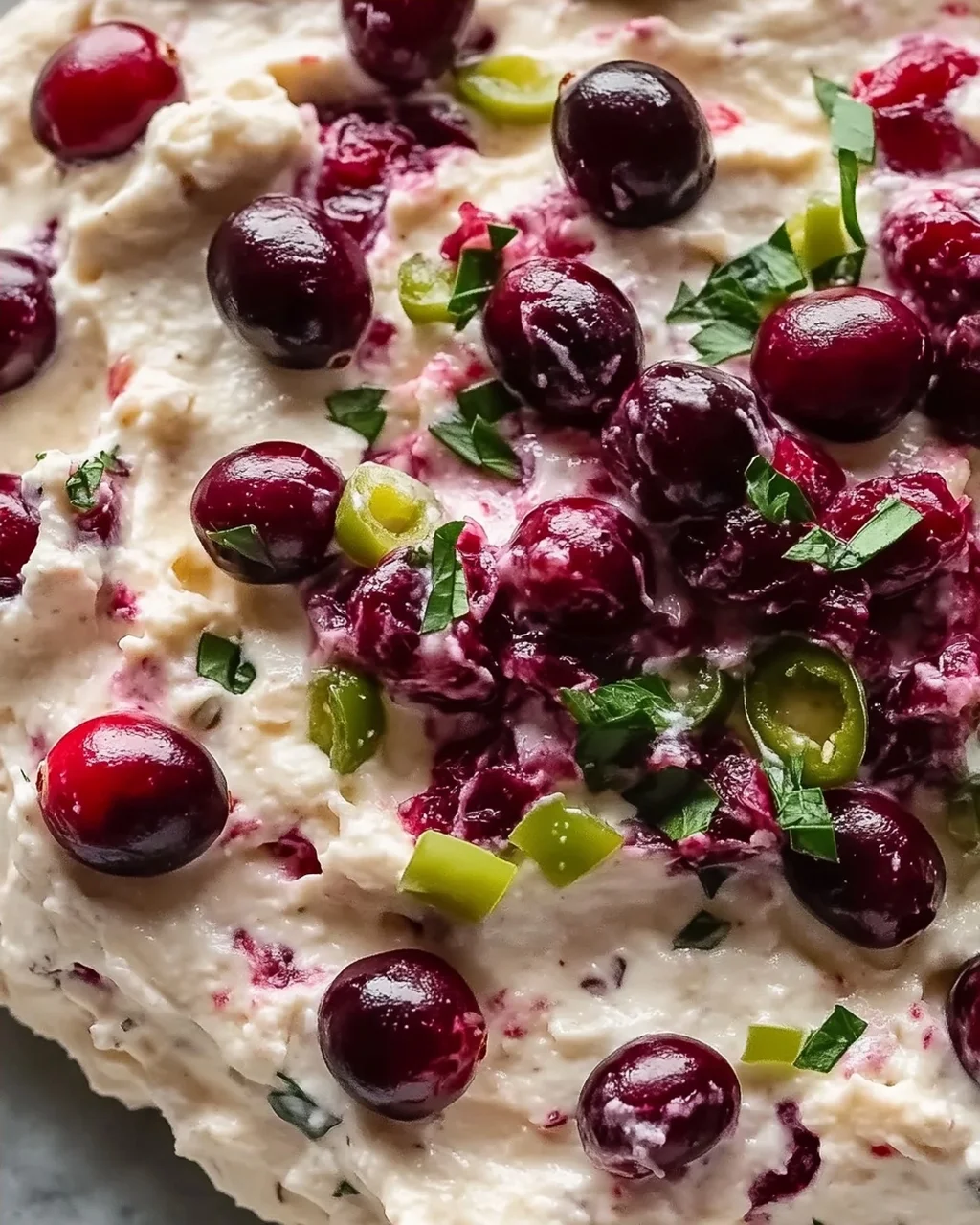 Würziger Weihnachts-Cranberry-Jalapeno-Dip für Festtage