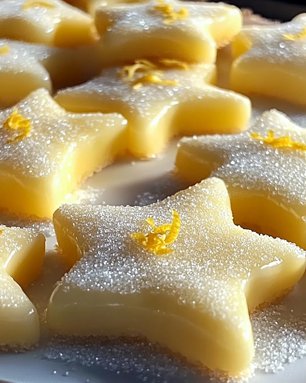 Zarte Zitronensterne – Ultimatives Rezept