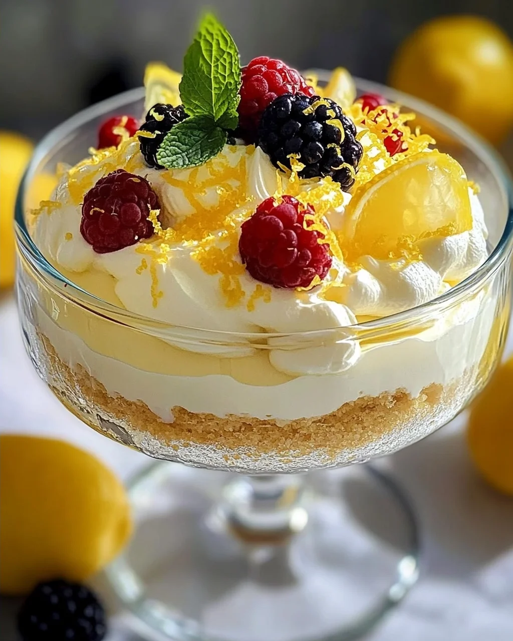 Zitronen Mascarpone Creme: Einfaches, Himmlisches Dessert